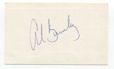 Al Bumbry Signed 3x5 Index Card Baseball Autographed Signature 