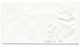 Bernard Grebanier Signed FDC First Day Cover Autographed Vintage Signature