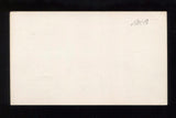 Rick Mount Signed 3x5 Index Card Autographed Signature Basketball 