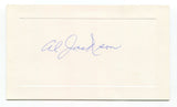 Al Jackson Signed Card Autographed Baseball MLB Roger Harris Collection