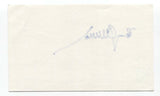 Barry Callaghan Signed 3x5 Index Card Autograph Signature Author Writer