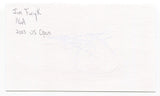 Jim Furyk Signed 3x5 Index Card Autographed PGA Golf Golfer