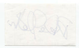 Brendan Fletcher Signed 3x5 Index Card Autograph Signature Actor Arrow