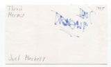 Thrush Hermit - Joel Plaskett Signed 3x5 Index Card Autographed Signature