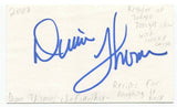 Dian Thomas Signed 3x5 Index Card Autographed Signature Cook Chef Author