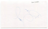 Dan Issel Signed 3x5 Index Card Autographed NBA Basketball Denver Nuggets