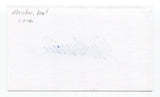 Kent Mercker Signed 3x5 Index Card Baseball Autographed Signature