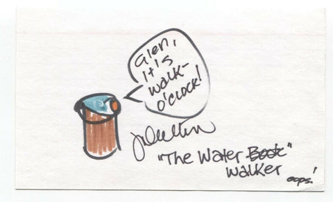 Joanne Robertson Signed 3x5 Index Card Autographed Signature Author Water Walker