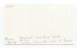 Maeve Binchy Signed 3x5 Index Card Autographed Signature Author Writer Novelist