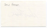 Drew Henson Signed 3x5 Index Card Autographed MLB Baseball Yankees NFL Cowboys