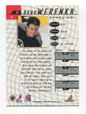 1998 Pinnacle Be A Player Brad Werenka Signed Card Hockey NHL Autograph AUTO #41