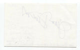 Jim David Signed 3x5 Index Card Autographed Signature Comedian Comic Actor