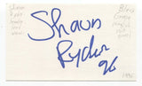 Happy Mondays - Black Grape - Shaun Ryder Signed 3x5 Index Card Autographed