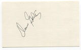 Dave Goltz Signed 3 x 5 Index Card Autographed Dodgers World Series Champions