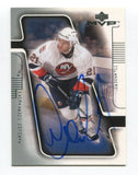 2001 Upper Deck MVP Mariusz Czerkawski Signed Card Hockey AUTO #20 NY Islanders