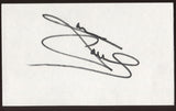 Jane Powell Signed Index Card Signature Vintage Autographed AUTO