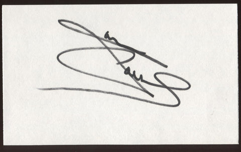 Jane Powell Signed Index Card Signature Vintage Autographed AUTO