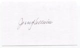 Jerry Helluin Signed 3x5 Index Card Autographed NFL Football Green Bay Packers