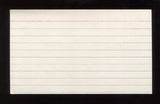 Philip A. Hart Signed 3x5 Index Card Autographed Signature AUTO Senator