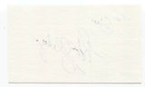 Ben Folds Five - Robert Sledge Signed 3x5 Index Card Autographed Signature