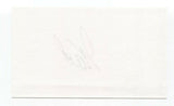 Lifehouse - Jason Wade Signed 3x5 Index Card Autographed Signature Band