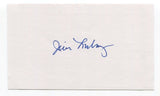 Jim Longborg Signed 3x5 Index Card Autographed Baseball Boston Red Sox Cy Young
