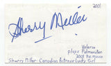 Sherry Miller Signed 3x5 Index Card Autographed Signature Actress The Best Years