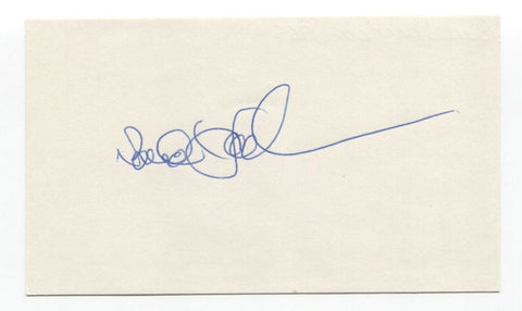 Bud Harrelson Signed 3x5 Index Card Autographed Baseball 1969 New York Mets