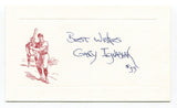 Gary Ignasiak Signed Card Autographed Baseball MLB Roger Harris Collection