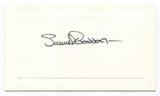 Samuel Goddard Jr Signed Card Autographed Signature Governor