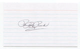 Pauline "Pinky" Pirok Signed 3x5 Index Card Autographed Baseball AAGPBL