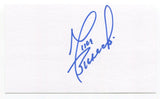 Mike Bielecki Signed 3x5 Index Card Autographed Pittsburgh Pirates Debut 1984