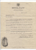 George Hall Signed Letter from 1932 Orchestra GREAT CONTENT  Autographed TLS