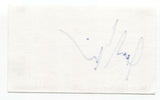 Jerry Minor Signed 3x5 Index Card Autograph Signature Actor Comedian