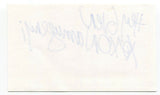 Nam Kiwanuka Signed 3x5 Index Card Autographed Journalist VJ Much Music