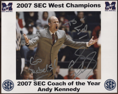 Andy Kennedy Signed 8x10 Photo College NCAA Basketball Coach Autographed