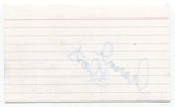 Amanda Kloots Signed 3x5 Index Card Autograph Actress The Irishman Ted 2