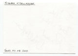 Richard O'Callaghan Signed Album Page Autographed Signature Watership Down  