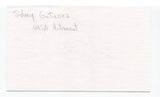 Sidney Gutierrez Signed 3x5 Index Card Autographed Space NASA Astronaut