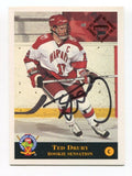 1994 Classic Ted Drury Signed Card Hockey NHL Autograph AUTO #14