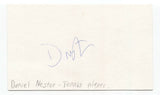 Daniel Nestor Signed 3x5 Index Card Autographed Tennis Signature