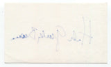 Helen Gurley Brown Signed 3x5 Index Card Autographed Signature Cosmopolitan