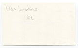 Cliff Chambers Signed 3x5 Index Card Autographed Chicago Cubs MLB 1951 No Hitter