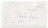 Kadeem Hardison Signed 3x5 Index Card Autographed Signature Actor