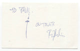 Guster - Ryan Miller Signed 3x5 Index Card Autographed Signature Band
