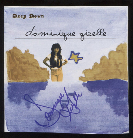 Dominique Gizelle Signed CD Album Cover Autographed 
