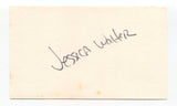 Jessica Walter Signed 3x5 Index Card Autographed Actress Arrested Development
