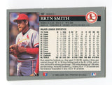 1992 Leaf Bryn Smith Signed Card Baseball Autograph MLB AUTO #157 Miscut