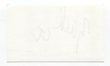 Zack Werner Signed 3x5 Index Card Autographed Signature Music Manager Producer