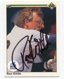 1990 Upper Deck Ron Kittle Signed Card Baseball Autographed AUTO #790